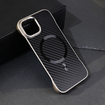 Maska / futrola Magsafe Carbon za iPhone 15 6.1 crna.