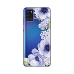 Silikonska maska / futrola print ultra tanka za Samsung A217F Galaxy A21s Blue Roses.