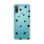 Silikonska maska / futrola print ultra tanka za Motorola Moto E20 Hearts.