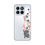 Silikonska maska / futrola print ultra tanka za Huawei Honor X8b Cats.