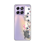 Silikonska maska / futrola print ultra tanka za Huawei Honor X6b Cats.