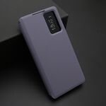 Maska / futrola na preklop Smart Window za Samsung S938 Galaxy S25 Ultra 5G ljubicasta (MS).