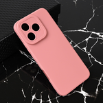 Silikonska maska / futrola Teracell Giulietta za Huawei Honor 400 Lite mat tamno roze.
