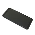 LCD displej za Samsung A750 Galaxy A7 (2018) + frame + Touch screen crni OLED (MS).