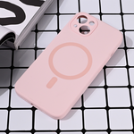 Maska / futrola Magsafe Pure color za iPhone 15 6.1 roze.