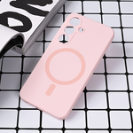 Maska / futrola Magsafe Pure color za Samsung S931 Galaxy S25 roze.