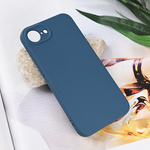 Maska / futrola Teracell Soft Velvet za iPhone 16e 6.1 plava.