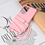 Maska / futrola Crossbody za Samsung S931 Galaxy S25 roze.