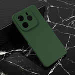 Silikonska maska / futrola Teracell Giulietta za Xiaomi Redmi Note 14 5G mat zelena.
