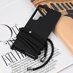 Maska / futrola Crossbody za Samsung S938 Galaxy S25 Ultra crna.