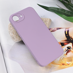 Maska / futrola Teracell Soft Velvet za iPhone 16e 6.1 ljubicasta.