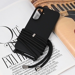 Maska / futrola Crossbody za Samsung A566 Galaxy A56 crna.