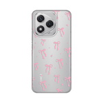 Silikonska maska / futrola print ultra tanka za Huawei Honor 400 Lite Cute Bow.
