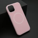 Maska / futrola PASTEL COLOR MagSafe za iPhone 14 (6.1) roze (MS).