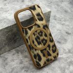 Maska / futrola ROAR STYLE MagSafe za iPhone 15 Pro (6.1) zlatna (MS).
