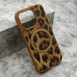 Maska / futrola ROAR STYLE MagSafe za iPhone 15 Pro (6.1) braon (MS).