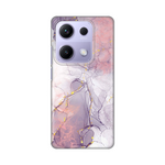 Silikonska maska / futrola print za Xiaomi Redmi Note 14S Pink Marble.