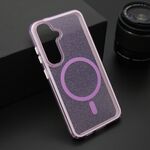 Maska / futrola CRYSTAL MagSafe za Samsung S931 Galaxy S25 5G ljubicasta (MS).