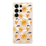 Maska / futrola silikonska print MagSafe za Samsung S938 Galaxy S25 Ultra 5G sun (MS).