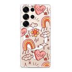 Maska / futrola silikonska print MagSafe za Samsung S938 Galaxy S25 Ultra 5G love (MS).