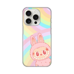 Silikonska maska / futrola print ultra tanka za iPhone 15 Pro 6.1 La Bubu Rainbow.