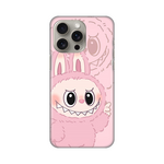 Silikonska maska / futrola print za iPhone 15 Pro Max 6.7 La Bubu Pink.