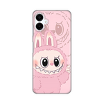 Silikonska maska / futrola print za Samsung A065F Galaxy A06 La Bubu Pink.