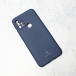 Silikonska maska / futrola Teracell Giulietta za Motorola Moto G10/Moto G20/Moto G30 mat tamno plava.