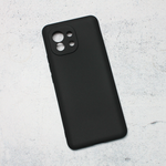 Torbica Silikonska maska / futrola ultra tanka za Xiaomi Mi 11 mat crna.