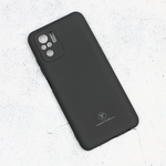 Silikonska maska / futrola Teracell Giulietta za Xiaomi Redmi Note 10/Redmi Note 10S mat crna.