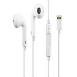 Slusalice EL01 za iPhone lightning bele.