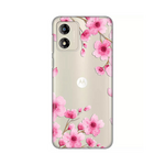 Silikonska maska / futrola print ultra tanka za Motorola Moto E13 Rose flowers.