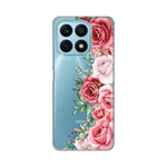 Silikonska maska / futrola print ultra tanka za Huawei Honor X8a Wild Roses.
