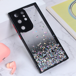 Maska / futrola Frame Glitter za Samsung Galaxy S23 Ultra crna.