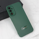 Maska / futrola Carbon Stripe za Samsung Galaxy A34 5G 5G zelena.