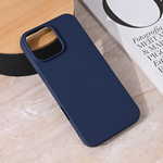 Silikonska maska / futrola Teracell Giulietta za iPhone 16 Pro Max 6.9 mat tamno plava.