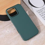 Silikonska maska / futrola Teracell Giulietta za iPhone 16 Pro Max 6.9 mat zelena.