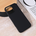 Silikonska maska / futrola Teracell Giulietta za iPhone 16 Pro Max 6.9 mat crna.