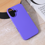 Silikonska maska / futrola Teracell Giulietta za iPhone 16 6.1 mat ljubicasta.