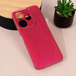 Maska / futrola Sparkle Dust za Xiaomi Redmi 13 4G bordo.