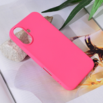 Maska / futrola Teracell Soft Velvet za iPhone 16 6.1 pink.