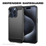 Maska / futrola Defender Safeguard za iPhone 16 Pro Max 6.9 crna.