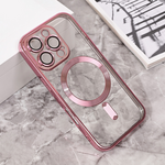 Maska / futrola Magsafe Lux za iPhone 16 Pro roze.