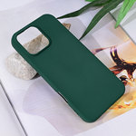 Maska / futrola Teracell Soft Velvet za iPhone 16 Pro Max 6.9 tamno zelena.