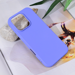 Maska / futrola Teracell Soft Velvet za iPhone 16 Pro ljubicasta.