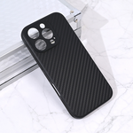 Maska / futrola Carbon fiber za iPhone 16 Pro crna.