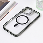 Maska / futrola Magsafe providna za iPhone 16 Plus 6.7 crna.