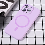 Maska / futrola Magsafe Pure color za iPhone 16 Pro lila.