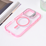 Maska / futrola Magsafe providna za iPhone 16 Pro pink.