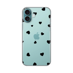 Silikonska maska / futrola print ultra tanka za iPhone 16 Plus 6.7 Hearts.
